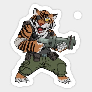 Tiger Sticker